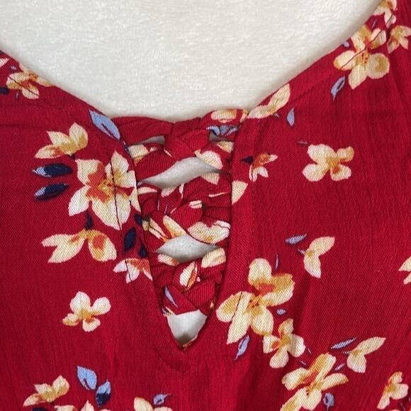 🤩3 for $30 Bundle Deal🤩
NWOT Xhilaration strappy red floral sundress - Picture 5 of 7